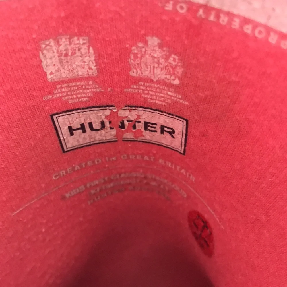 Hunter Rain Boots (toddler size 8)